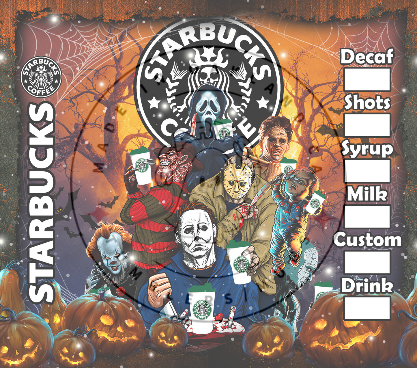 Starbucks Horror Cup