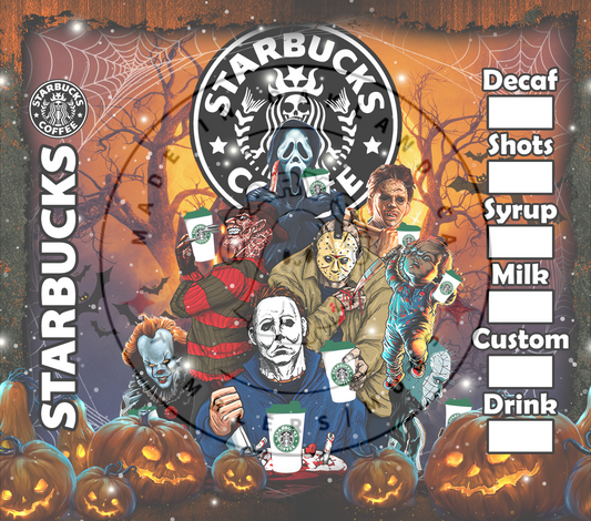 Starbucks Horror Cup